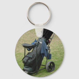 Golf Cart Bag Keychain
