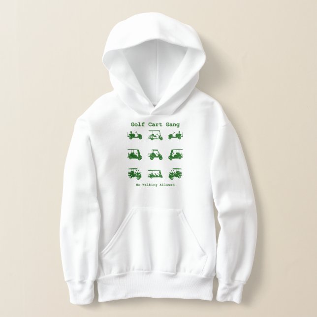 Golf Cart Gang Funny Golf Lover Gift (Laydown)