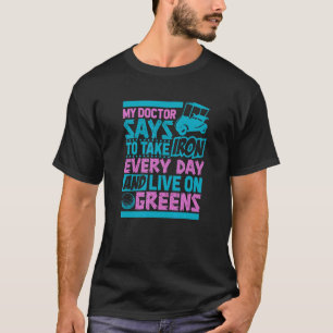 Golf Cart Golfer Costume Mens Golfing 1 T-Shirt