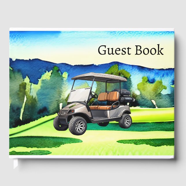 Golf Cart Guest book  (Front)
