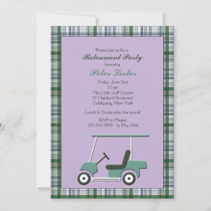 Golf Cart Invitation