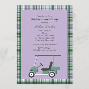 Golf Cart Invitation