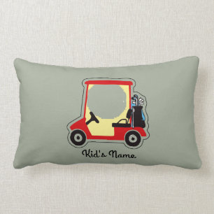 Golf cart lumbar cushion