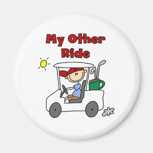 Golf Cart Other Ride Magnet