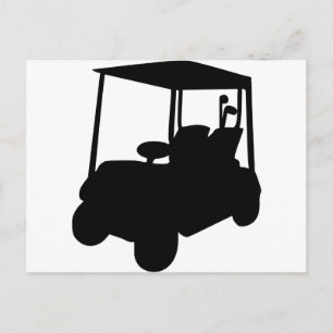 Golf Cart Postcard