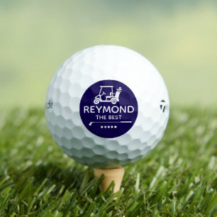 Golf Cart - "the best" Blue Mark Balls