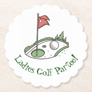 Golf Celebration Party Coaster