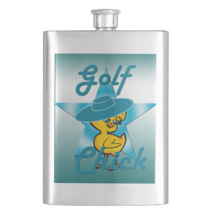 Golf Chick #7 Hip Flask