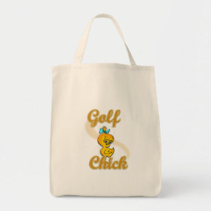 Golf  Chick Tote Bag