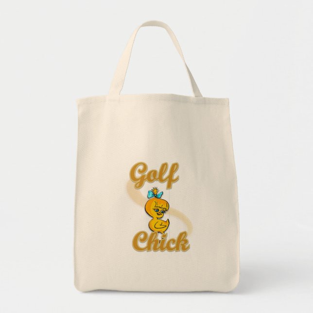 Golf  Chick Tote Bag (Front)