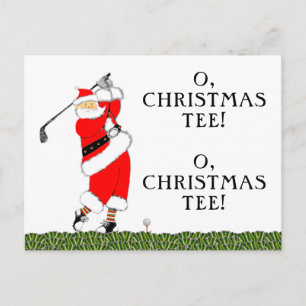 Golf Christmas Card