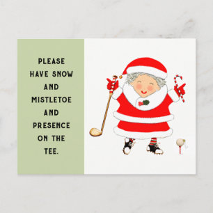 Golf Christmas Cards