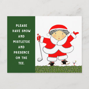 Golf Christmas Cards