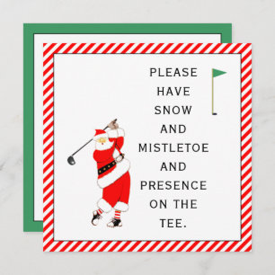 Golf Christmas Cards