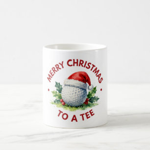 Golf Christmas Coffee Mug