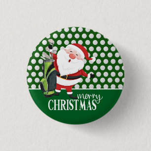  Golf Christmas Gifts Golf themed 3 Cm Round Badge