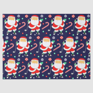 Golf Christmas Holiday Gift Tissue Paper