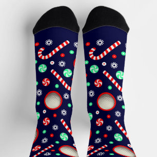 Golf Christmas Holiday Gifts Socks