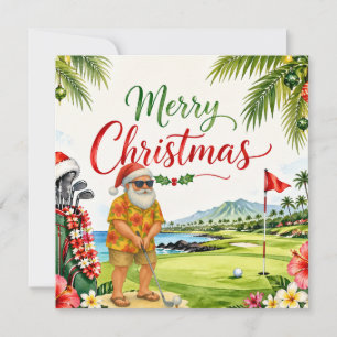 Golf Christmas in Hawaii