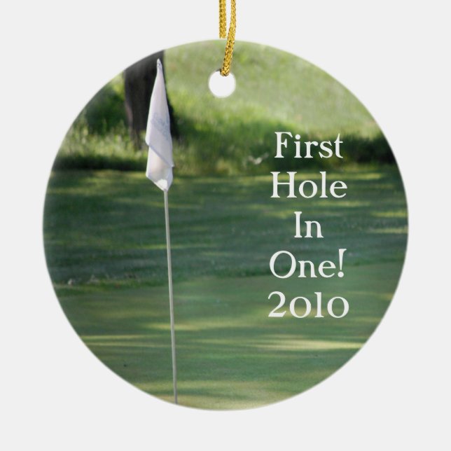 Golf Christmas Ornament (Front)