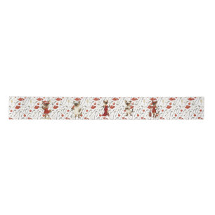 Golf Christmas Party for Woman Golfer  Satin Ribbon