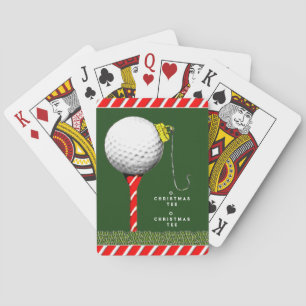 Golf Christmas Stocking Stuffer Playing Cards