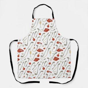 Golf Christmas themed for golfer party Apron