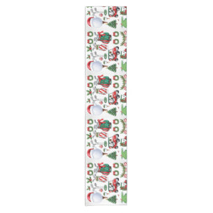Golf Christmas Themed for Golfer PARTY  Short Table Runner