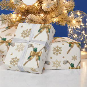 Golf Christmas themed  Wrapping Paper