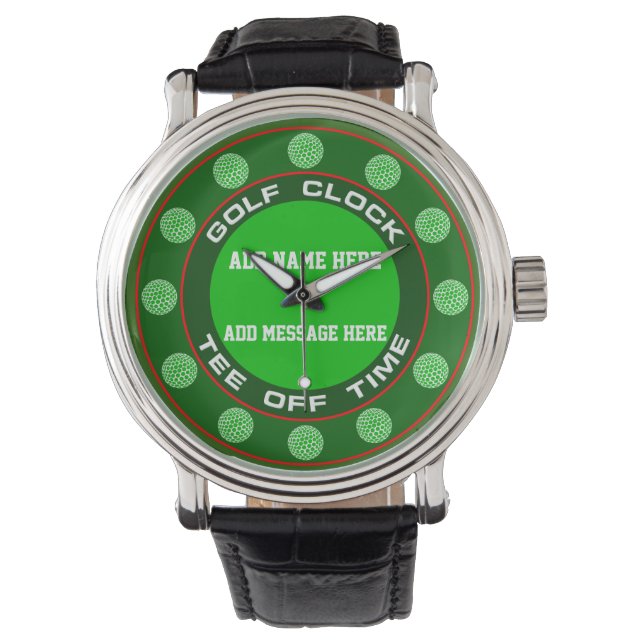 Golf Clock Watch (Front)