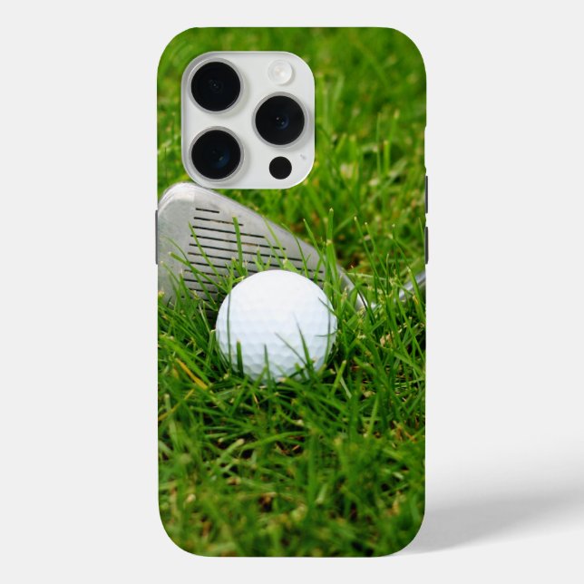 Golf Club and Golf Ball Case-Mate iPhone Case (Back)