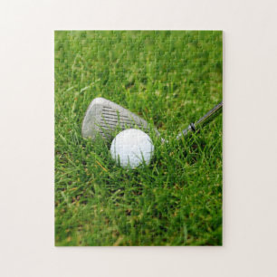 Golf Club and Golf Ball Jigsaw Puzzle