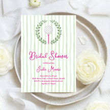 Golf Club Bridal Shower
