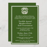 Golf Club Corporate Tournament Logo 