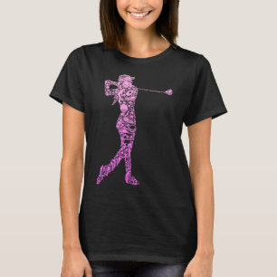 Golf Club Golfer Golfing Women Kids Girls  T-Shirt