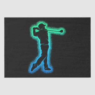 Golf Club Golfer Kids Boys Men Golfing Tissue Paper