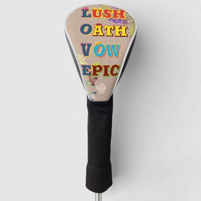 Golf club  head cover (Front)