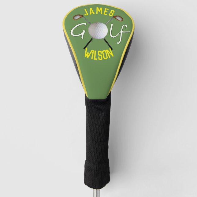 Golf Club Head Cover (Driver) (Front)