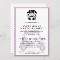 Golf Club Ladies League Tournament Logo