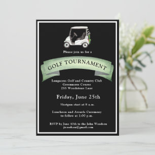 Golf Club League Corporate Tournament Invitation