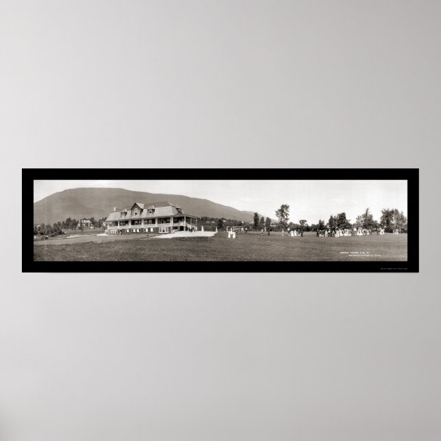 Golf Club Manchester Photo 1911 Poster (Front)