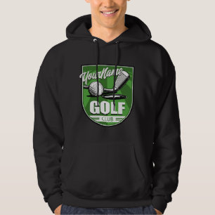 Golf Club NAME Pro Golfer Player Personalised Hoodie