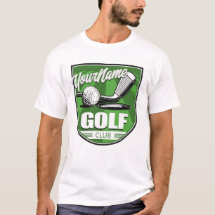 Golf Club NAME Pro Golfer Player Personalised   T-Shirt