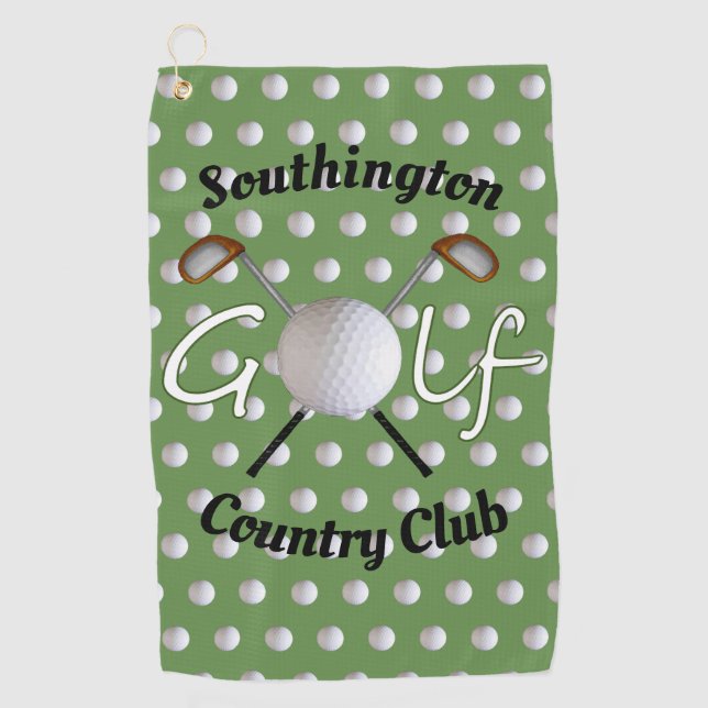 Golf Club Sport Towel (Front)