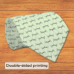 Golf clubs pattern pale green tie<br><div class="desc">Crossed golf clubs on a pale green background. This design is simple and stylish for a keen golfer.</div>