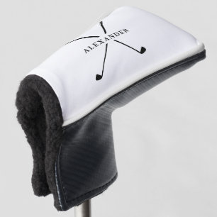 Golf Clubs Personalised Name Gift Head Cover