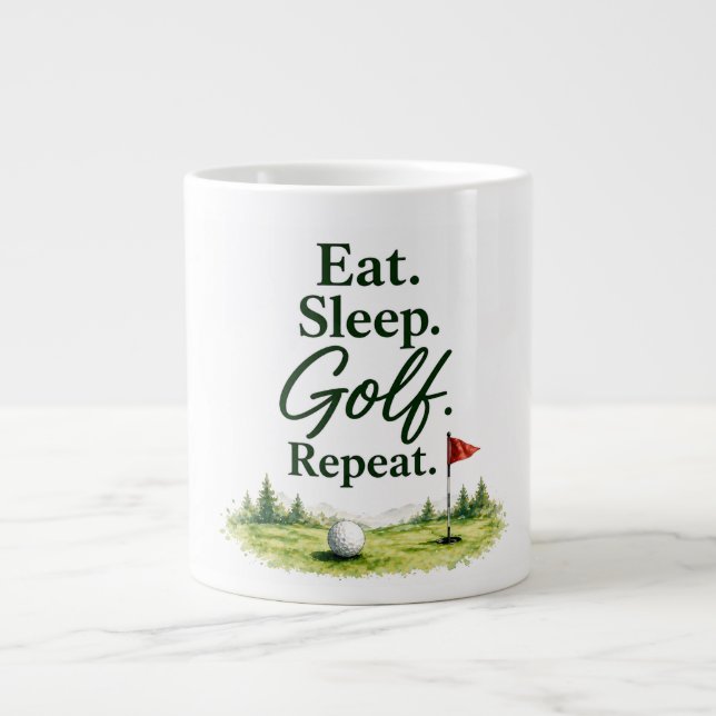 Golf Coffee Mug Golfer Humour Gift Golf Saying (Front)