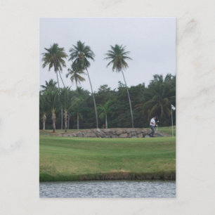 Golf Country Club Postcard