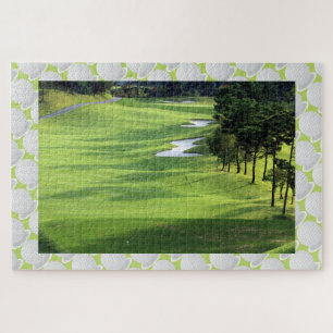 Golf Course & Ball Jigsaw Puzzle