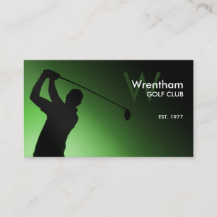 Golf Course Business Card